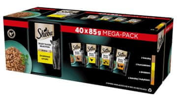 shumee SHEBA Selection Select Slices okusi perutnine 40x85g