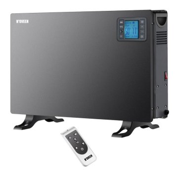shumee Noveen CH7100 LCD pametni črni konvektorski grelec