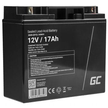 slomart Vozilna baterija Green Cell AGM51 12V 17 Ah
