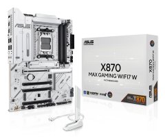 shumee ASUS X870 MAX GAMING WIFI7 bela matična plošča