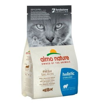 shumee Almo Nature sterilizirana hrana z lososom za mačke 2 kg