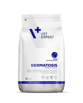 VetExpert VETEXPERT Veterinary Diet Dermatosis Pes Zec & Krompir - suha hrana za pse - 2 kg