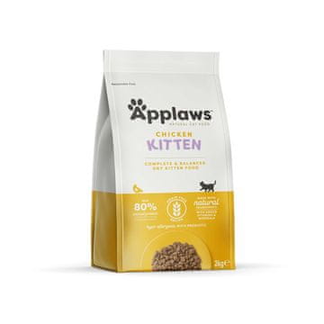 Applaws APPLAWS Kitten Chicken - suha hrana za mačke, 2kg