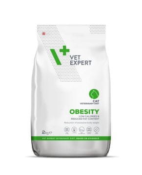shumee VetExpert veterinarska dieta za mačke z debelostjo 2 kg