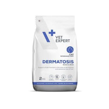 shumee VetExpert veterinarska dieta za mačke z dermatozo 2 kg