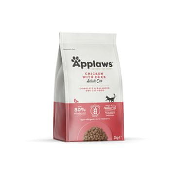 Applaws APPLAWS Piščanec z račjo - suha hrana za mačke - 2kg