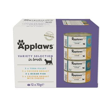 shumee APPLAWS CAT SUPREME SELECTION - Mešanica okusov 12 x 70 g