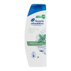 Head & Shoulders Menthol Fresh 400 ml šampon proti prhljaju z osvežujočim vonjem mentola unisex