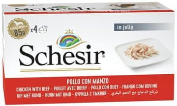 shumee SCHESIR AD M-paket piščančjih filejev z govedino 4x85