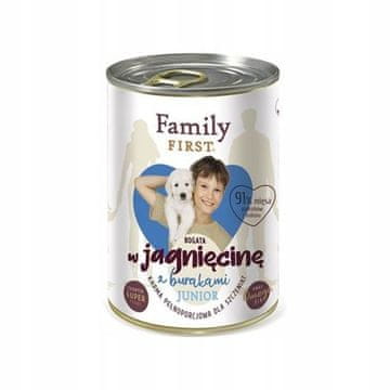 shumee FamilyFirst jagnječja junior pesa 400 g