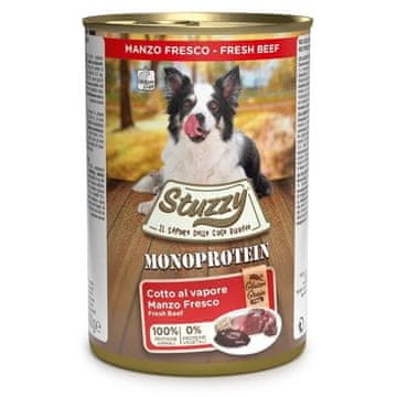 STUZZY STUZZY Monoprotein Beef - mokra hrana za pse z govedino 400g