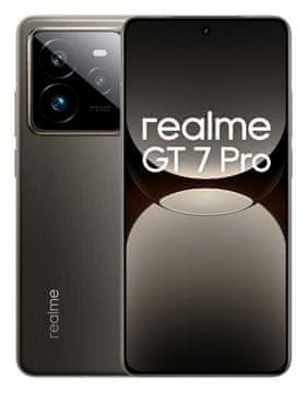 shumee Pametni telefon realme GT 7 Pro 5G Dual Sim 12/512GB Galaxy Gray