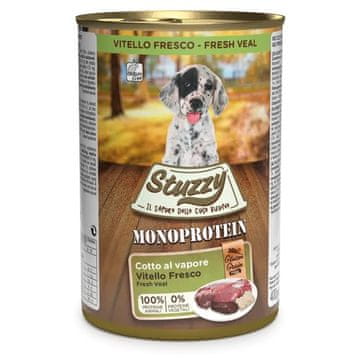 STUZZY STUZZY Monoprotein Kitten Losos - mokra hrana za mladiče - 400g