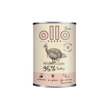 slomart OLLO Puppy Pure Turkey - Mokra pasja hrana, 850 g