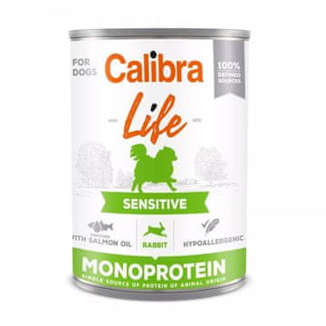 Calibra CALIBRA LIFE Sensitive kunec - mokra hrana za pse - 400g