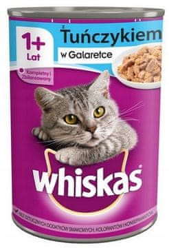 shumee WHISKAS Adult Tuna - pločevinka 400 g