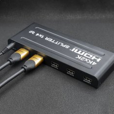 shumee QOLTEC RAZDELILNIK 4XHDMI 4KX2K | 3,4 GB/S