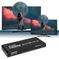 shumee QOLTEC RAZDELILNIK 4XHDMI 4KX2K | 3,4 GB/S