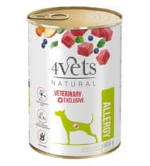 4VETS 4VETS Natural Allergy Lamb Pasja hrana - mokra - 400 g