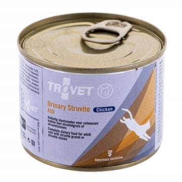 Trovet TROVET ASD Urinary Struvite s piščancem - mokra hrana za mačke, 200 g