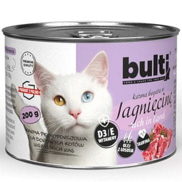 shumee BULTI mačji mesni obrok z jagnjetino 200 g