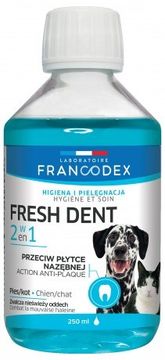 Francodex FRANCODEX Fresh dent tekočina za ustno higieno - formula za pse/mačke - 250ml