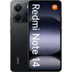 shumee Pametni telefon Xiaomi Redmi Note 14 8/256GB, polnočno črne barve