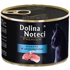 DOLINA NOTECI DNP za mačke, bogat z jagnjetino 185 g