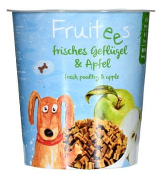 Bosch Pasje priboljške Bosch Fruitees Snack, jabolko in piščanec, 200 g