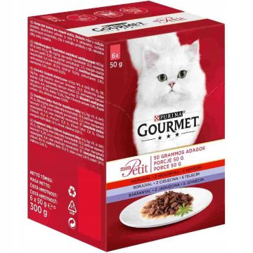shumee GOURMET MON PETIT mesna mešanica 6x50g