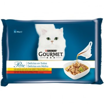 shumee Gourmet Perle mini fileji v omaki 4x85g