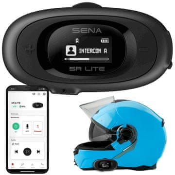 Sena SENA 5R LITE Interkom za motoriste Črna