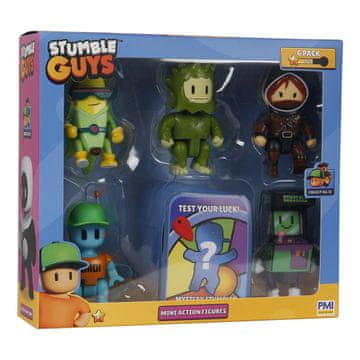 shumee STUMBLE GUYS S2 MINI Action 6 Pack Deluxe Box Verzija A