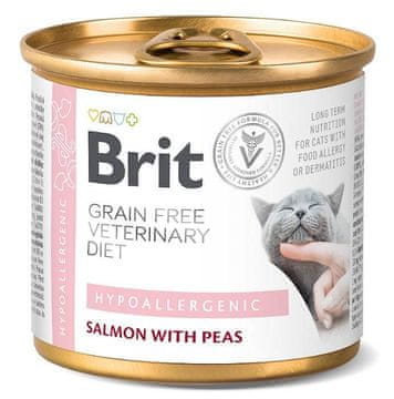shumee Brit GrainFree Diets Cat PLA HIPOALERGIČNA 200 g