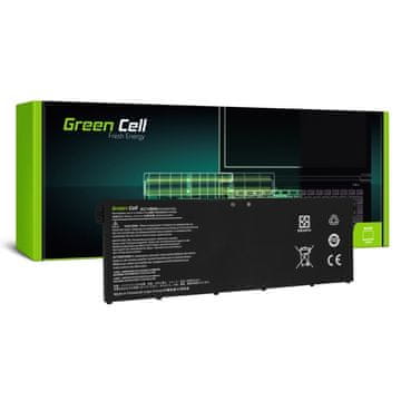 Green GCE AC72 nadomestna baterija za prenosnik Acer, 2100 mAh, Li-Po, črna