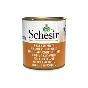 Schesir SCHESIR Vlažna hrana za pse s piščancem in krompirjem v omaki, 285g