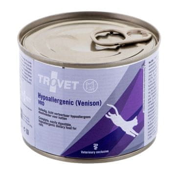 Trovet TrovET Hypoallergenic VRD s jelenom - mokra hrana za mačke, 200 g