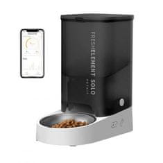 PetKit Fresh Element SOLO - Avtomatski Hranilnik za Hišne Ljubljenčke (Črn)