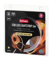 ActiveJet Activejet LED traka COB 5m, topla bijela, IP20, unutarnja