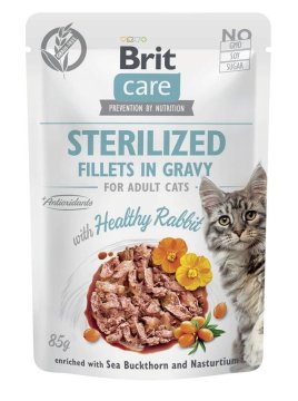 shumee Brit Care Cat Sterilized Rabbit vrečka 85 g