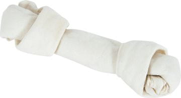 Zolux ZOLUX Kost za žvečenje, beli prepleteni motiv, za pse, 140g