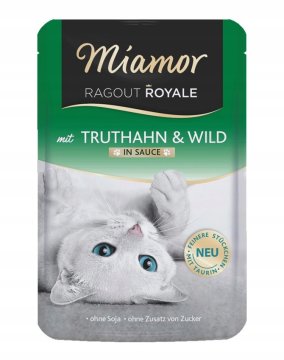shumee MIAMOR Ragout Royale puran z jelenovjem v omaki 100g