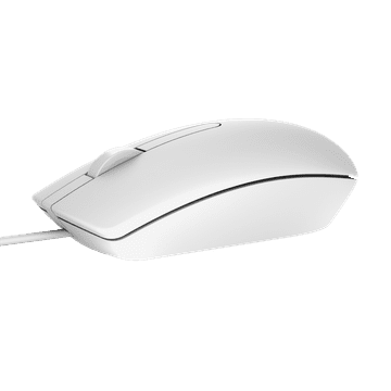 shumee Žična miška Dell MS116 1000 dpi bela