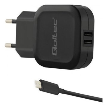 shumee POLNILEC QOLTEC 17W 5V 3.4A 2XUSB USB TIP-C KABEL