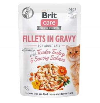 shumee Brit Care Cat FG puran in losos 85 g