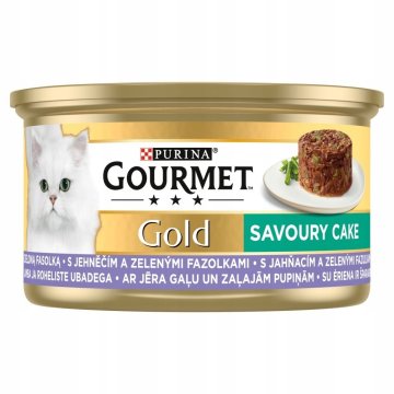 shumee GOURMET GOLD Slana torta z jagnjetino in zelišči, fižol 85