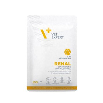 shumee VetExpert veterinarska dieta za mačke z ledvicami, 100 g, vrečka