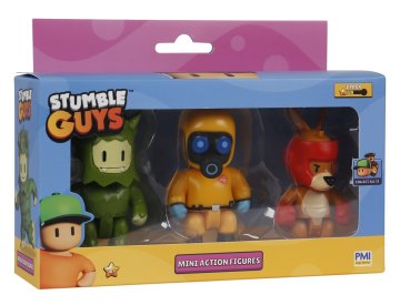 shumee STUMBLE GUYS S2 MINI AKCIJSKE FIGURICE, PAKET 3 KOSOV, VERZIJA B