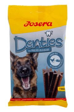 Josera JOSERA Denties perutnina z borovnicami, posušeni priboljšek za pse, 180 g
