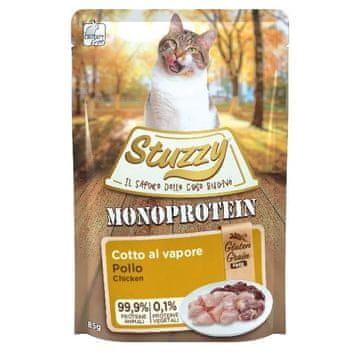 shumee Mokra hrana za mačke STUZZY Monoprotein Poultry 85g